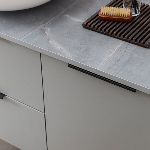 Waschtischplatte Mamoroptik