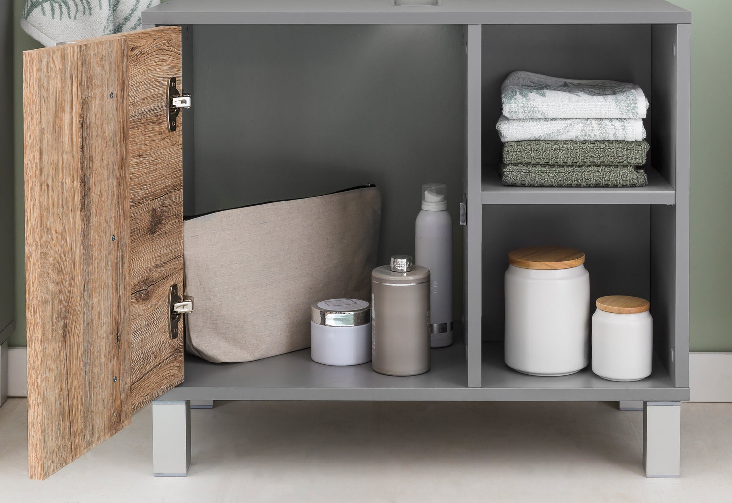 Deatilbild Waschbeckenunterschrank