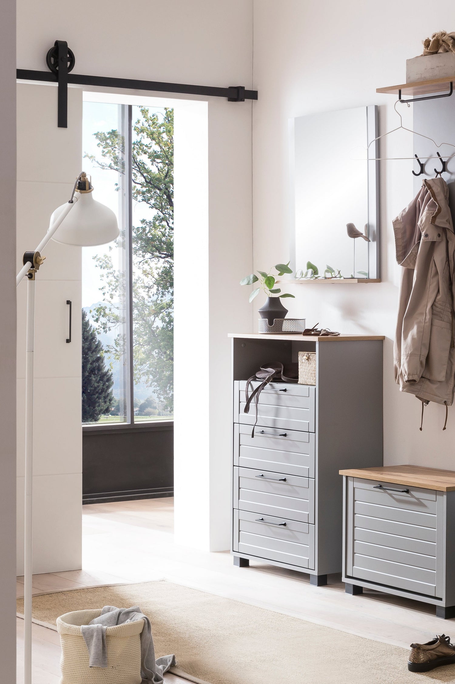 Millieubild des Spiegelelements