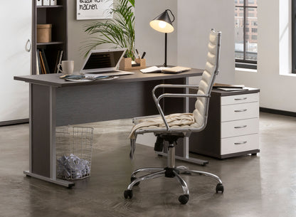 Schreibtisch mit Container der Serie 4000