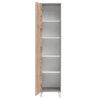  Hochschrank offen mit 4 Einlegeböden