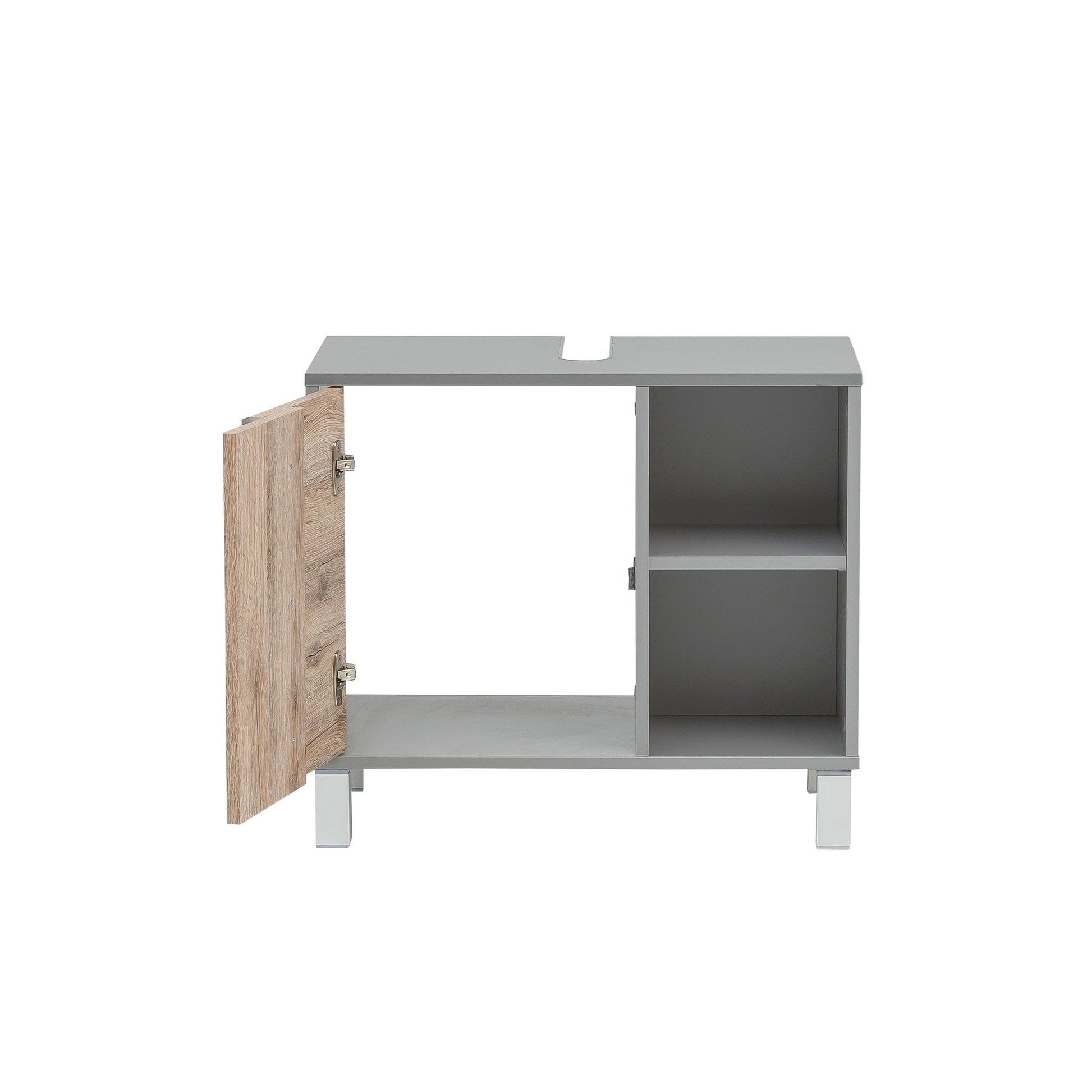  Waschbeckenunterschrank offen
